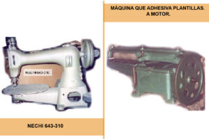 MÁQUINA DE ADHESIVAR PLANTILLAS