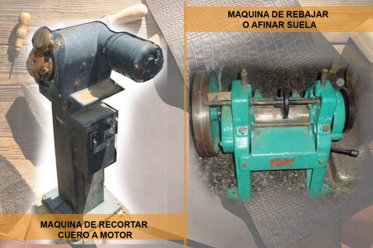 MAQUINA DE RECORTAR CUERO A MOTOR